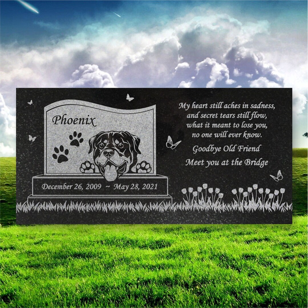 Pet Memorial Garden Stone Lettering Simulation Pebble Pet Grave Pet Memorial Garden Stone Lettering Simulation Pebble Pet Grave
